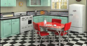 50s kitchen